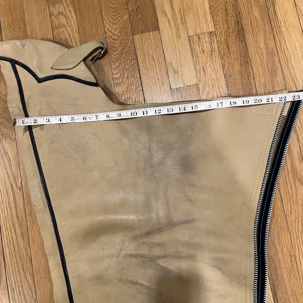Full Leather Riding Chaps 🐴 - Picture 7 of 8